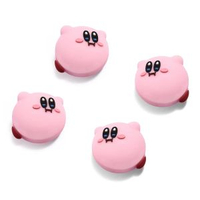 switch2星卡比搖桿帽 可愛矽膠配件搖桿帽 粉紅卡比搖桿帽