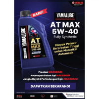 SCOOTER ENGINE OIL FULLY SYNTHETIC 5W40 FULLY 100% YAMALUBE EGO N MAX NVX155 EGOLC NOUVOLC EGOS FI X
