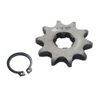 428 10 Tooth 17mm 20mm Front Engine Sprocket for Stomp YCF Upower Dirt Pit Bike ATV Quad Go Kart Moped Buggy Scooter Motorcycle