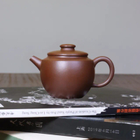【唐泉茗茶】老紫泥巨輪珠(宜興紫砂壺 老紫泥)