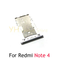 10PCS For Xiaomi Redmi Note 4 4X Note4 Sim Card Slot Tray Holder Sim Card Repair Parts