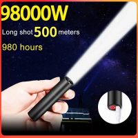 Senter LED USB Isi Ulang Lampu Lampu Portabel Mini Isi Ulang Lampu Saku Super Terang Rumah Tangga Ke