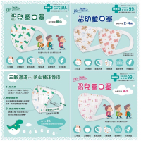 ⚡ 康乃馨 3D幼童醫療口罩【康那香】限時搶購【台灣製造】 立體口罩 康那香 KNH (5片X6包/盒)