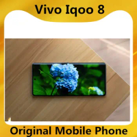 DHL Fast Delivery Vivo Iqoo 8 5G Mobile Phones Screen Fingerprint Face ID 120W Super Charger 6.56" 120HZ 48.0MP Snapdragon 888