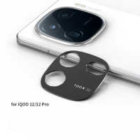 Rear Camera Lens Cover Case For Vivo iQOO 12 Pro Back Aluminum Metal Camera Lens Protector For iQOO12 iQOO12Pro Lens Ring Film