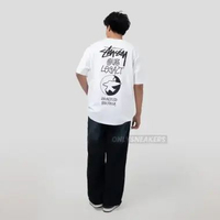 STUSSY X OUR LEGACY SURFMAN PIGMENT DYED WHITE TEE XL