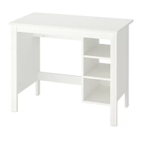 BRUSALI 書桌/工作桌, 白色, 90 x 52 公分