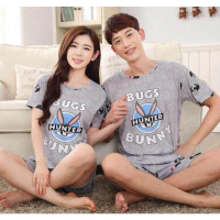 Pyjamas pajamas Men's Women's pyjamas pajamas women's pajamas pajamas plus size shirt couple cute pa