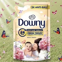 Downy 500ml Perfume Serum Fresh Terus Tanpa Perlu Parfum Tambahan Milky Touch 24jam Downi Baby 0.5L 