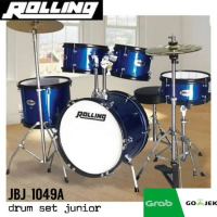 Baru - DRUM SET JUNIOR ROLLING JBJ-149A/DRUM KECIL/DRUM SET ROLLING/DRUM