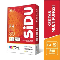 kertas HVS sinar dunia F4 80 gsm sidu