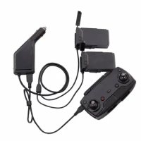 For DJI Mavic Air Car Charger Accessories Remote Control &amp;2 Pcs Battery Charger for DJI Mavic Air transmitter Controller Charger