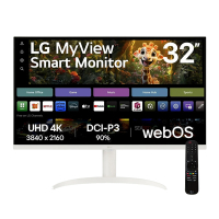 【LG 樂金】32SR75U-W 32型 MyView 4K UHD 智慧螢幕 (搭載webOS/隨附智慧滑鼠遙控器)