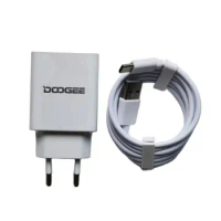 Original Doogee S96 Pro/S59 Pro AC Adaptor Fast Charger 3.0 Travel Charger EU Plug Adapter + USB Cable DC 5V 7V 9V 2A 12V 1.5A