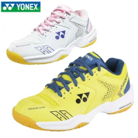 New Yonex Badminton Shoes for Kids Boys Girls Children Breathable High Elastic Non-slip Sports Sneakers Tennis