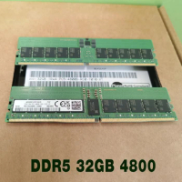 1 pcs New For Samsung 1RX4 PC5-4800 ECC REG RDIMM Server Memory High Quality Fast Ship DDR5 32G 32GB 4800