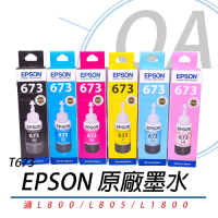 EPSON T673 原廠盒裝六色墨水組 T673100-600