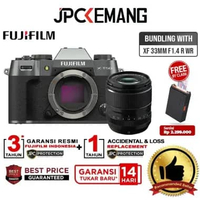 JPC KEMANG Fujifilm XT50 Body Only Fuji X-T50 XT 50 Mirrorless Camera GARANSI RESMI CS+XF33mmF1.4