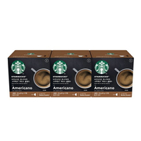 雀巢 星巴克家常美式咖啡膠囊 (3盒/36顆) 12536007 在家也能喝星巴克咖啡！ 【APP下單點數 加倍】