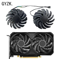 DIY For MSI GeForce RTX4060 4060ti VENTUS 2X BLACK OC Graphics Card Replacement Fan