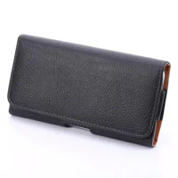 Asus Zenfone 3 Laser ZC551KL bag Black Holster Leather Case Cover Belt Clip For asus Zenfone 3 max ZC553KL phone bags