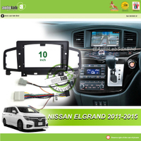 เครื่องเล่น Android ปลอก10 "Nissan Elgrand 2011-2015 (พร้อมซ็อกเก็ตมิสสันและเสาอากาศเข้าร่วม)