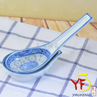 ★堯峰陶瓷★餐具系列 韓國骨瓷 桔梗 湯匙或湯匙座 單入