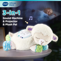 ON Sale VTech 3 in 1 Starry Skies Sheep Soother with 3 jector disc crying sensor washable new born