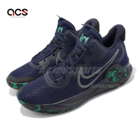 Nike 籃球鞋 KD Trey 5 IX 男鞋 藍 綠 氣墊 子系列 杜蘭特 CW3400-400