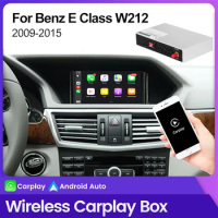 Wireless CarPlay for Mercedes Benz E-Class W212 E Coupe C207 W207 2009-2015 With Android Auto Mirror Link AirPlay Car Play