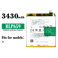 BLP659 High Quality Replacement Battery For OPPO R15 Pro Battery BLP-659 3430mAh Mobile Phone Built-in Latest Batteries