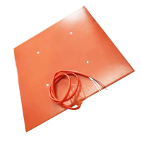 400x400mm 220V 720W Flexible Heating Bed for 3D Printer Ender Extender 400 Kit with 100K Thermister and 3M Adhesive