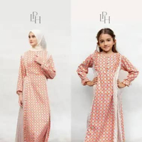 Little Palmerhaus Saraya Mom Gamis / Saraya Girl Gamis Anak - Baju Gamis Couple Ibu & Anak / Gamis I