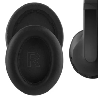 1Par Protein Leather Replacement Earpads Ear Pads Cushion Repair Parts For Anker Soundcore Life Q10 BT Headphones Headsets