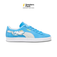 Sepatu Sneakers Pria PUMA SUEDE X RIPNDIP BLUE WHITE - 39353701 Casual Shoes Original