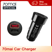 70mai Dual USB Car charge Mini 2USB Port 70mai Car Charger 70MAI Dual USB Car Adapter for All 70mai Dash Cam A810 A500S A800S