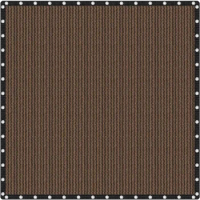 Shade Fabric Sun Shade Cloth Privacy Screen With Grommets for Patio Garden Pergola Cover Canopy 20x20 FT Shed Mocha Freight Free