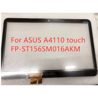 Free shipping 100% Original New laptop For ASUS A4110 FP-ST156SM016AKM 15.6" Touch Screen Digitizer Glass