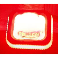 Lampu LED Tembak Motor Mobil LUMINOS LUXIMOS R1 Devil Projektor Laser - Merah