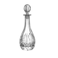 Barware Whiskey Decanter with Glass Stopper, Home Wine Decanter, Liquor Glass Alcohol Bottle, 750ml