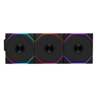 【LIAN LI 聯力】12RTL1W3B黑色 反向 TL WIRELESS風扇 120 3入