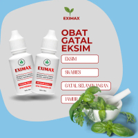 2pcs EXIMAX Obat Gatal Scabies Gatal Psoriasis Gatal Selangkangan Gatal Jamur