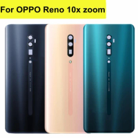 6.6" 10x zoom Back Cover Battery Housing Door Rear Case Shell For OPPO Reno 10X Zoom Glass Replacement CPH1919