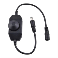 Kipas Siling Lampu Meja Dc 12v 24v Untuk 3528 5050 5730 5630 Light Strip Single Color Led Dimmer Bri