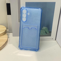 เคสโทรศัพท์ใส่การ์ด, INS เรียบง่าย, ทนต่อการตก, สีฟ้า, เข้ากันได้กับ Samsung Galaxy Note20/A05/A05s/