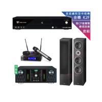 【金嗓】CPX-900 K2F+DB-7AN+JBL VM200+Monitor supreme 2002(4TB點歌機+擴大機+無線麥克風+落地式喇叭)