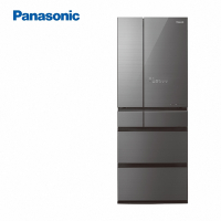 Panasonic國際牌600L六門玻璃變頻電冰箱 NR-F609HX-S1 雲霧灰