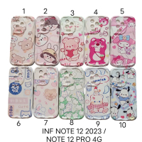 Case Gambar untuk infinix Note 12 2023 . Note 12 Pro 4G motif cewek soft case softcase softshell sil