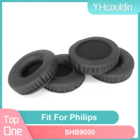 Earpads For Philips SHB9000 Headphone Earcushions PU Soft Pads Foam Ear Pads Black