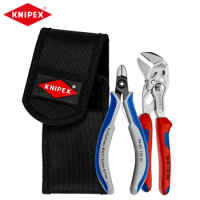 KNIPEX 00 19 72 V01 Cable Tie Cutting Pliers Set 2 Pieces 8605150S02 7902125S1